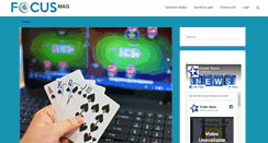 Desktop Screenshot of focusmag.gr
